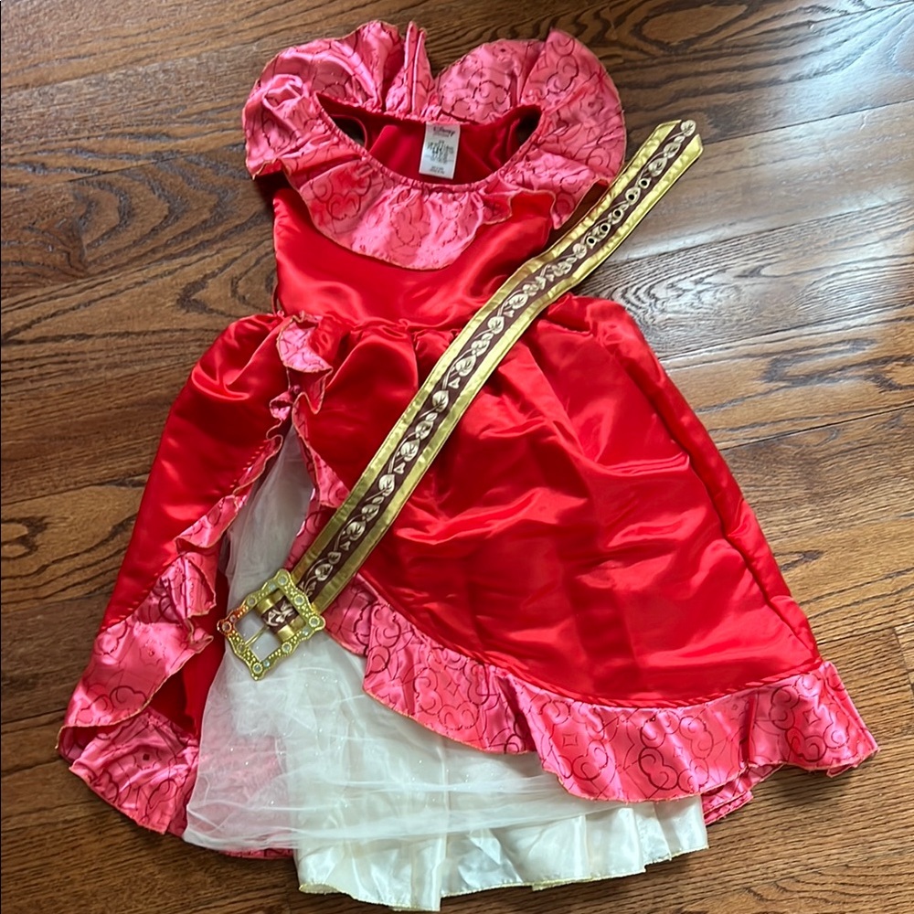 Kids Red Princess Costume - Elena of Avalor